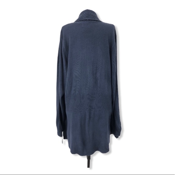 Karen Scott NWT 1X Open Front Cardigan Sweater - Picture 4 of 6